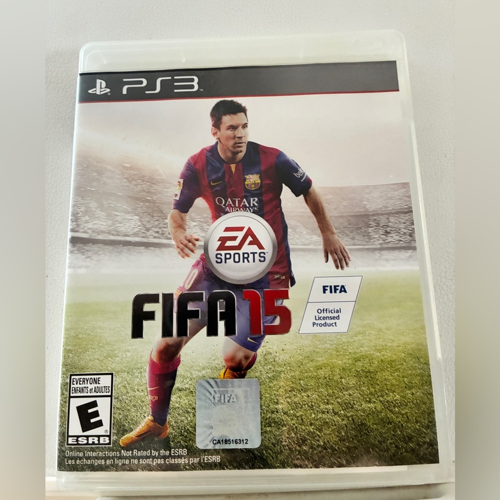 FIFA 15 PS3 (Sony PlayStation 3, 2014) CIB, Complete Tested